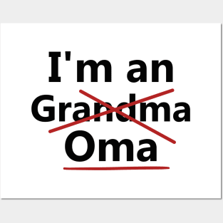 I'm an Oma Posters and Art